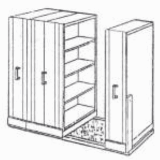 "Mobile File System Manual Elite MF-100-3B"